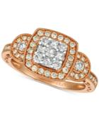 Le Vian Nude Diamond Cluster Ring (3/4 Ct. T.w.) In 14k Gold & White Gold
