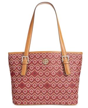 Giani Bernini Saffiano Graphic Tote, Only At Macy's