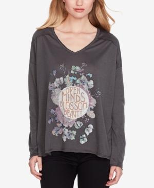Jessica Simpson Juniors' Open Minds Graphic T-shirt