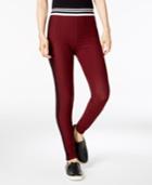 Planet Gold Juniors' Printed Striped Leggings