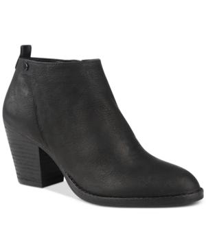 Nine West Flames Block-heel Booties Women's Shoes