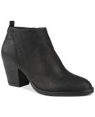 Nine West Flames Block-heel Booties Women's Shoes