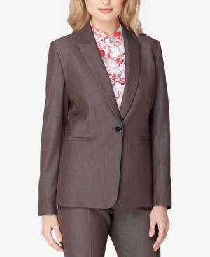 Tahari Asl Petite Peak-lapel Blazer