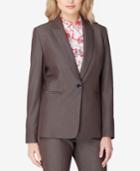 Tahari Asl Petite Peak-lapel Blazer