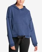 Dkny Sport Cropped Pullover Hoodie