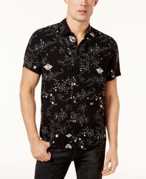Guess Men's Space-print Shirt