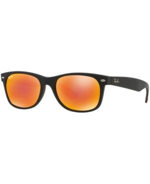 Ray-ban Sunglasses, Rb2132 52 New Wayfarer Mirrored