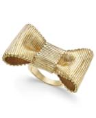 Kate Spade New York Gold-tone Bow Statement Ring