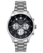 Seiko Men's Chronograph Special Value Stainless Steel Bracelet Watch 43mm