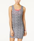 Material Girl Active Juniors' Graffiti-graphic Layered Dress, Created For Macy's