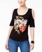 Thalia Sodi Mommy & Me Cold-shoulder Graphic T-shirt, Only At Macy's