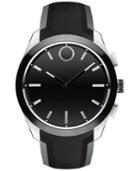 Movado Men's Swiss Bold Motion Connected Ii Black Silicone Strap Smart Watch 44mm 3660012