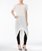 Chelsea Sky High-low Knot Tunic, Created For Macy's