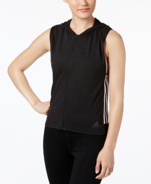 Adidas Mesh-trim Hoodie Vest