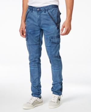 Guess Men's Zipped Cargo Pants