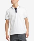 Kenneth Cole New York Men's Tipped Polo