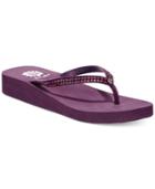 Yellow Box Jello Rhinestone Flip Flops
