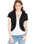 American Rag Short-sleeve Sweater Shrug, Only At Macy's
