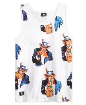 Lrg Men's Uncle Sammy Graphic-print Tank