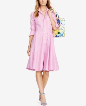 Polo Ralph Lauren Bengal-striped Shirtdress