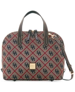 Dooney & Bourke Signature Quilt Zip Zip Satchel, Created For Macy's