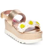 Betsey Johnson Pipper Wedge Sandals Women's Shoes