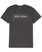 Billabong Men's Unity Block Graphic-print Logo T-shirt