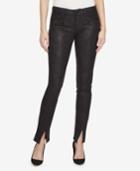 William Rast Snake-embossed Skinny Moto Pants