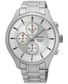 Limited Edition Seiko Men's Chronograph Special Value Stainless Steel Bracelet Watch 43mm Sks535