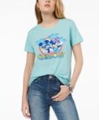 Hybrid Juniors' Disney Mickey & Minnie Mouse Graphic T-shirt