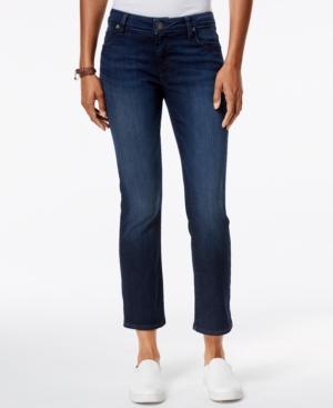 Kut From The Kloth Reese Cropped Security Wash Flare-leg Jeans