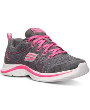 Skechers Girls' Swift Kicks - Bling Thing Training Sneakers From Finish Line