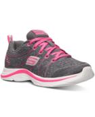 Skechers Girls' Swift Kicks - Bling Thing Training Sneakers From Finish Line