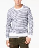 American Rag Men's Layered Striped Shirt, Created For Macy's