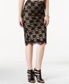 Material Girl Juniors' Lace Midi Pencil Skirt, Only At Macy's