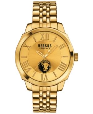 Versus By Versace Men's Chelsea Gold-tone Ion-plated Stainless Steel Bracelet Watch 42mm Sov060015