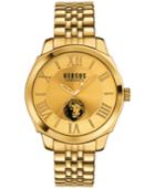 Versus By Versace Men's Chelsea Gold-tone Ion-plated Stainless Steel Bracelet Watch 42mm Sov060015