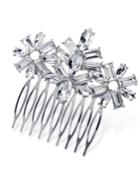 I.n.c. Silver-tone Crystal Hair Comb, Created For Macy's
