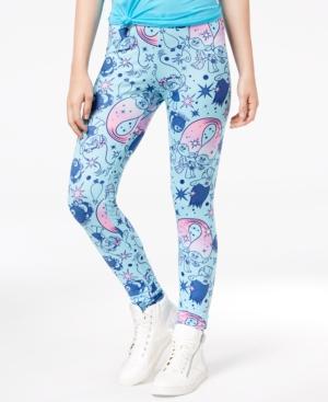 Trolls By Dreamworks Juniors' Printed Leggings