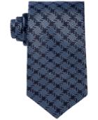 Hugo Boss Men's Grid Skinny Tie