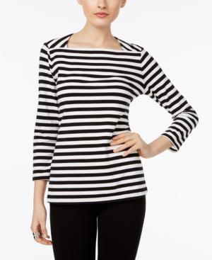 Inc International Concepts Striped Envelope Top, Only At Macy's