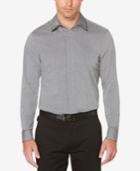 Perry Ellis Men's Dot And Grid Pattern Shirt