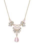 Kate Spade New York Gold-tone Stone And Crystal Statement Necklace