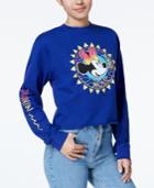 Freeze 24-7 Juniors' Cotton Minnie-mouse-graphic Sweatshirt