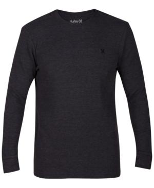 Hurley Men's Icon Waffle-knit Thermal T-shirt