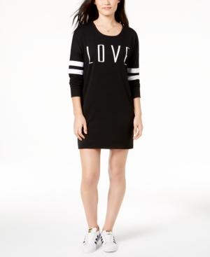 Material Girl Active Juniors' Love Graphic-print Dress, Created For Macy's