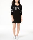 Material Girl Active Juniors' Love Graphic-print Dress, Created For Macy's