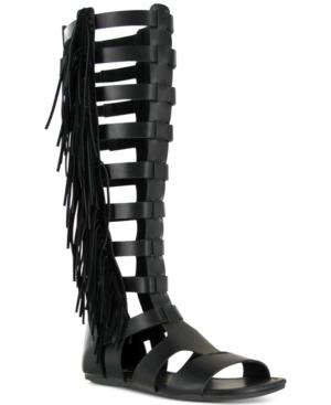 Mia Donata Fringe Gladiator Sandals Women's Shoes