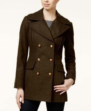 Bcbgeneration Pleated Military Peacoat