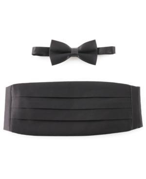 Michelsons Of London Tie, Bow Tie & Cummerbund Set